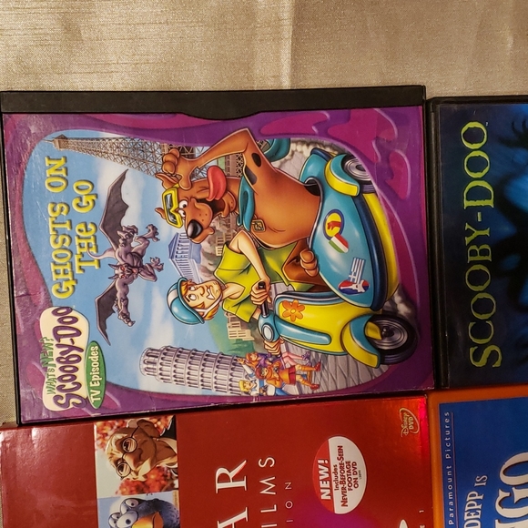 Lot of 4 DVDs Children's Film Animated Cartoon TV Series Scooby Doo, Rango... - Picture 3 of 5